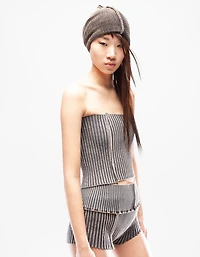 DEMOBAZA UNISEX BEANIE HAT TIME WORN F23