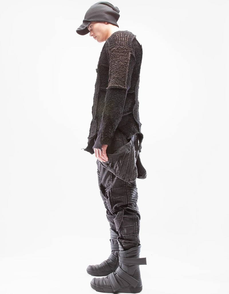 DEMOBAZA MEN PULLOVER UNION BLACK F23