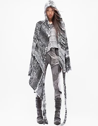 DEMOBAZA UNISEX SHAWL HOOD LIFE CODE F23