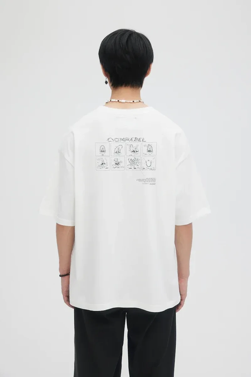 DOMREBEL UNISEX TEE SHIRT S24 SKIP
