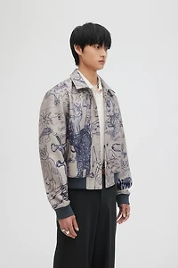 DOMREBEL MEN BOMBER S24 HOMEWORKEN