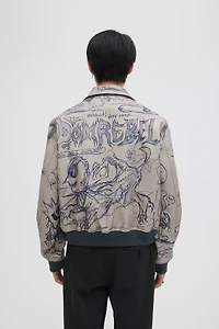 DOMREBEL MEN BOMBER S24 HOMEWORKEN