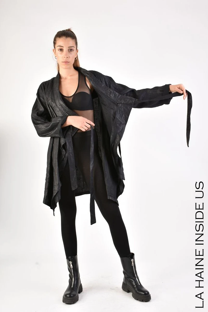 LA HAINE INSIDE US WOMEN CARDIGAN S24 LW645