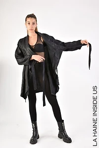 LA HAINE INSIDE US WOMEN CARDIGAN S24 LW645