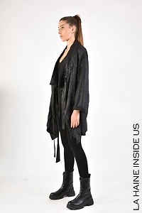 LA HAINE INSIDE US WOMEN CARDIGAN S24 LW645