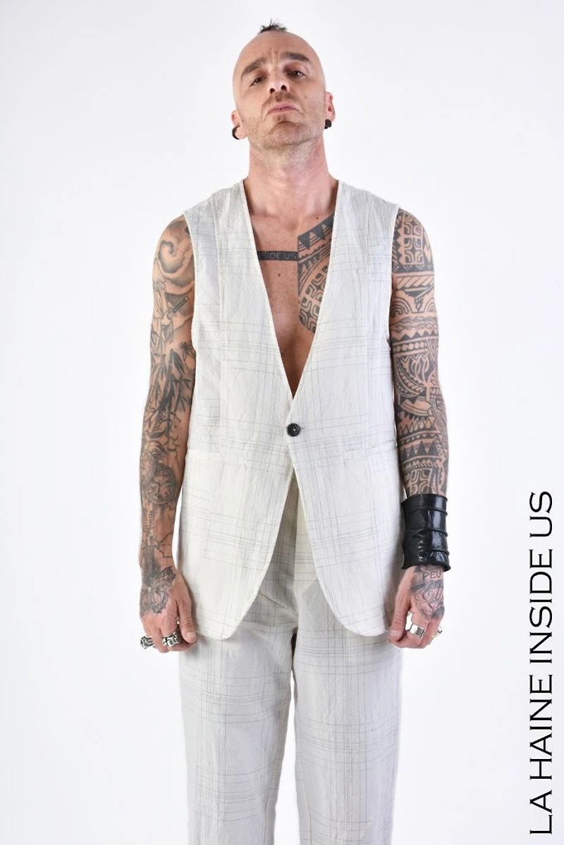 LA HAINE INSIDE US MEN GILET S24 LM144