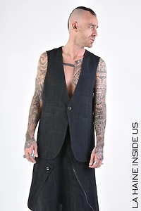 LA HAINE INSIDE US MEN GILET S24 LM144