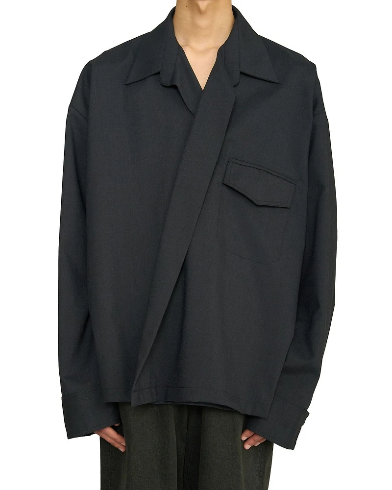 JOE CHIA MEN JACKET S24 YAMIN DRAPE