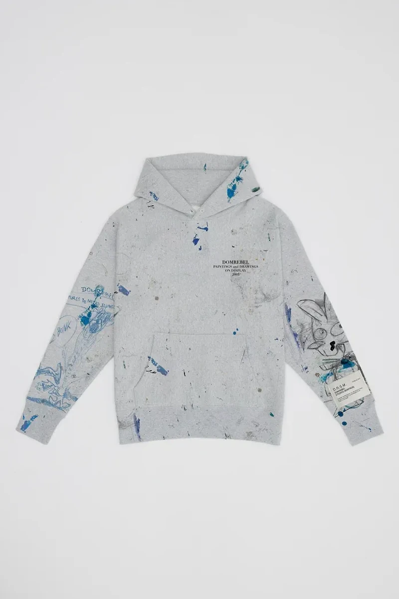 DOMREBEL UNISEX HOODIE S24 BUSTED