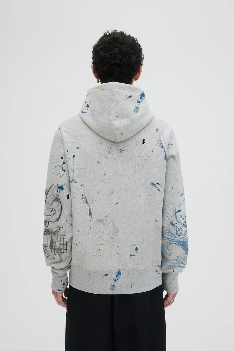 DOMREBEL UNISEX HOODIE S24 BUSTED