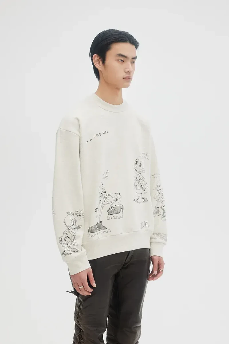 DOMREBEL UNISEX SWEATSHIRT F24 QUACK