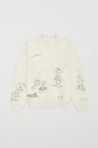 DOMREBEL UNISEX SWEATSHIRT F24 QUACK