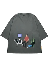 TEE LIBRARY UNISEX SHIRT F24 53OT
