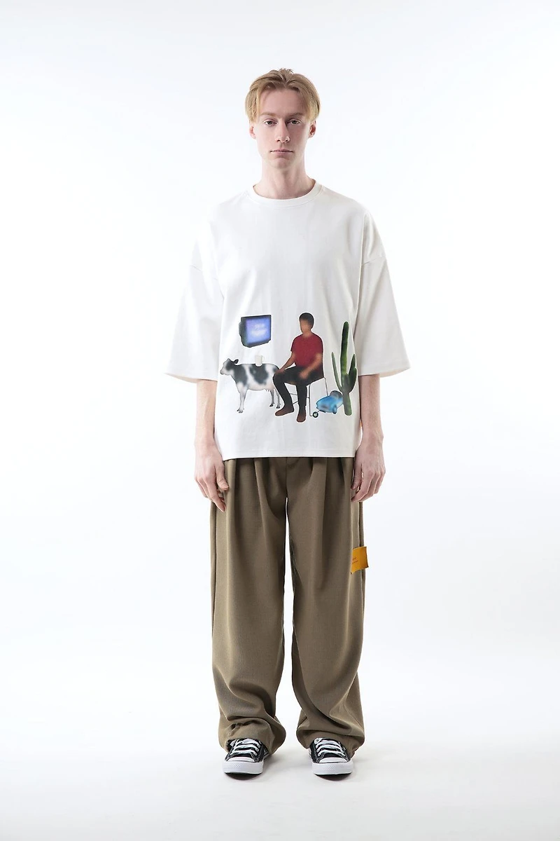 TEE LIBRARY UNISEX SHIRT F24 53OT