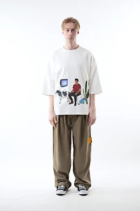 TEE LIBRARY UNISEX SHIRT F24 53OT