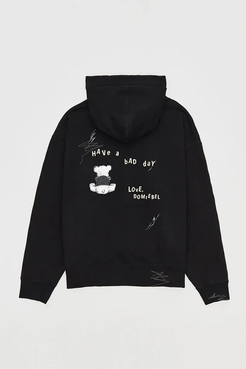 DOMREBEL UNISEX HOODIE S25 GLOOMY SWEAT
