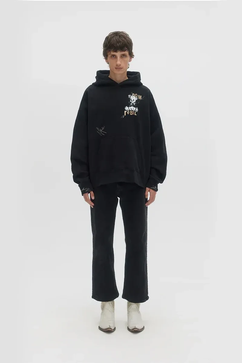 DOMREBEL UNISEX HOODIE S25 GLOOMY SWEAT