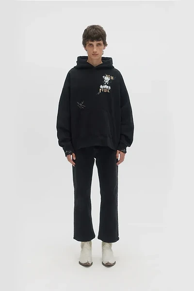 DOMREBEL UNISEX HOODIE S25 GLOOMY SWEAT