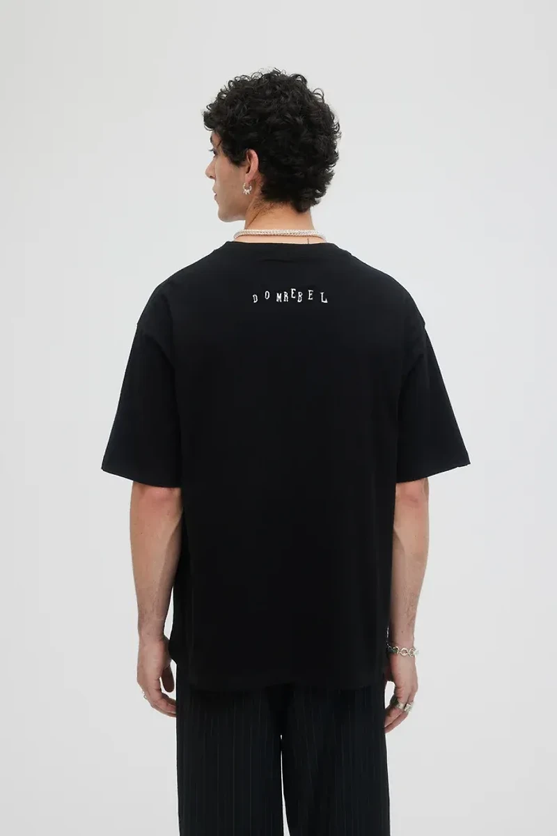DOMREBEL UNISEX TEE SHIRT S25 NY BEAR T