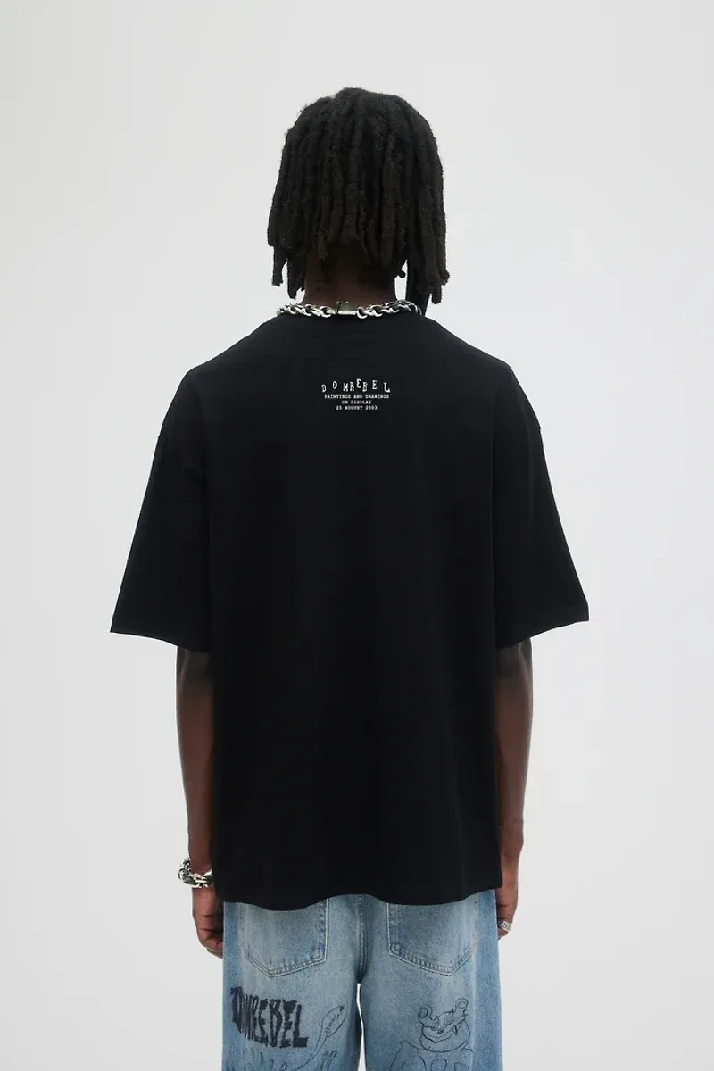 DOMREBEL UNISEX TEE SHIRT S25 SNAPSHOT T