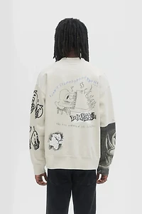 DOMREBEL UNISEX SWEATSHIRT S25 BEAKER SWEAT