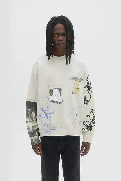 DOMREBEL UNISEX SWEATSHIRT S25 BEAKER SWEAT