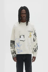 DOMREBEL UNISEX SWEATSHIRT S25 BEAKER SWEAT