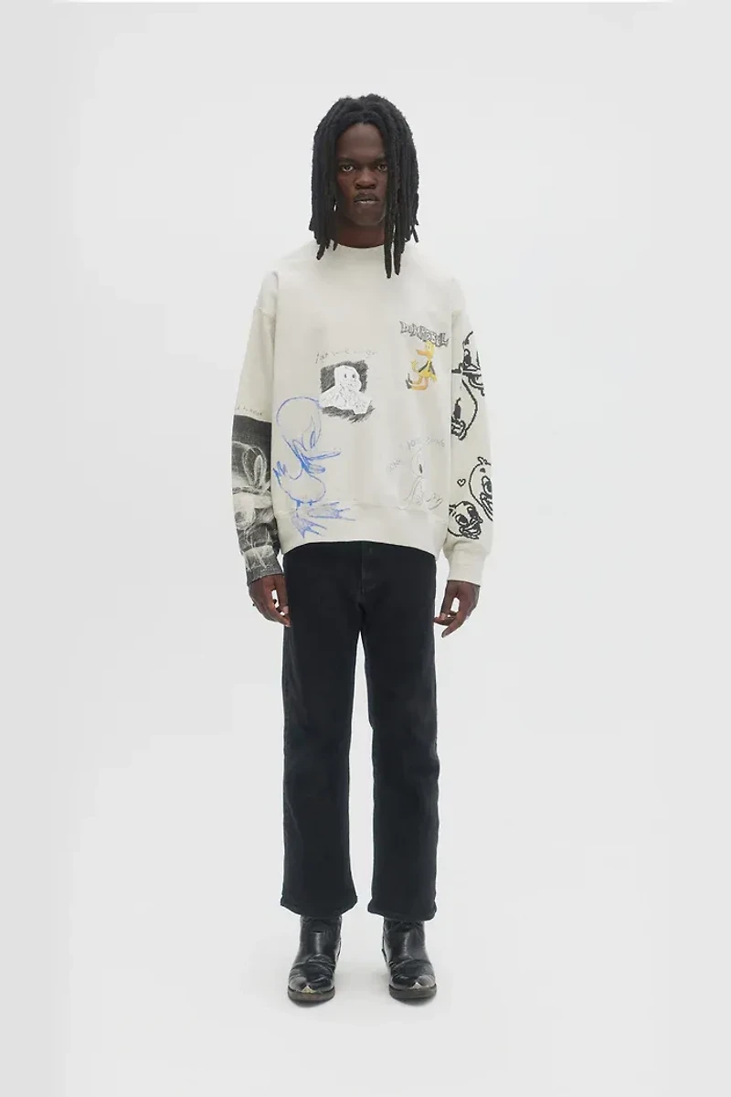 DOMREBEL UNISEX SWEATSHIRT S25 BEAKER SWEAT