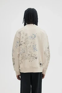 DOMREBEL SWEATSHIRT F24/2 GIGGLES