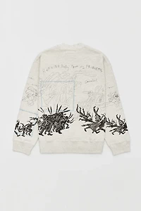 DOMREBEL UNISEX SWEATSHIRT S25 HOPS SWEAT