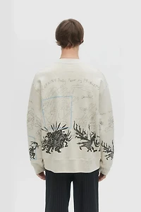 DOMREBEL UNISEX SWEATSHIRT S25 HOPS SWEAT