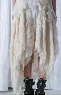 YEUNG CHIN WOMEN SKIRT S25 CYD506