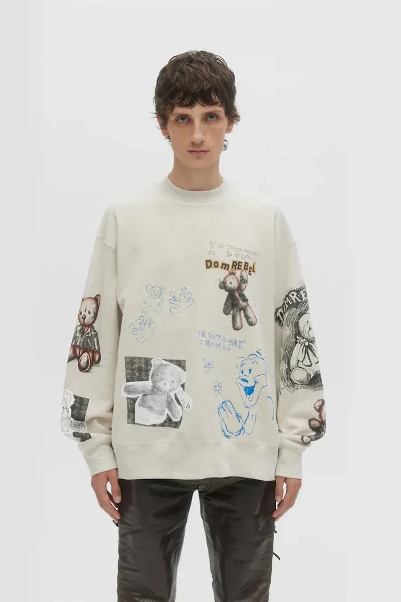DOMREBEL UNISEX SWEATSHIRT S25 STUFFY SWEAT