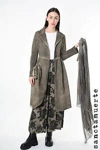 SANCTAMUERTE WOMEN COAT F24 SM476