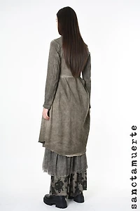 SANCTAMUERTE WOMEN COAT F24 SM476