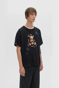 DOMREBEL UNISEX TEE SHIRT S25 WEEKDAYS T