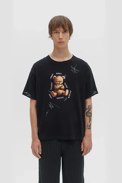 DOMREBEL UNISEX TEE SHIRT S25 WEEKDAYS T