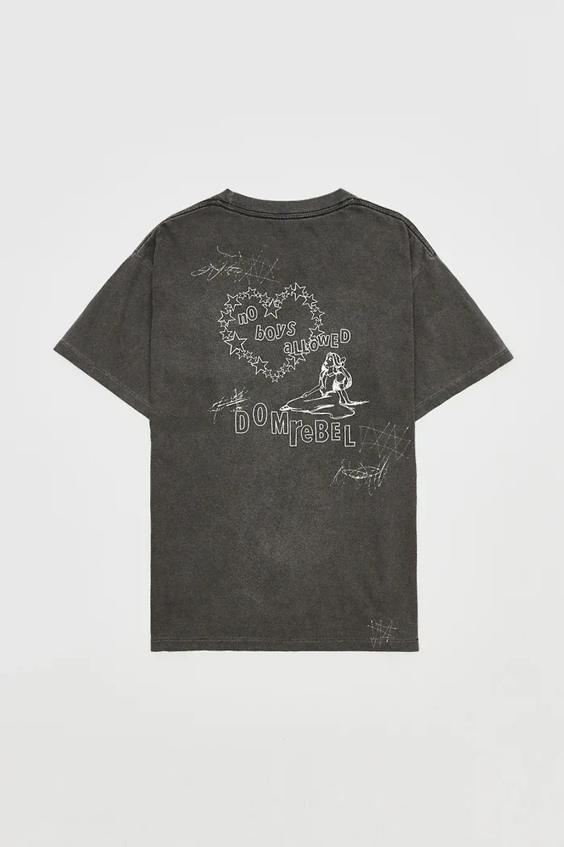DOMREBEL UNISEX TEE SHIRT NO BOYS T