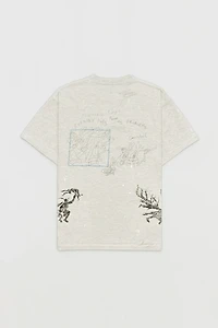 DOMREBEL UNISEX TEE SHIRT S25 HOPS T