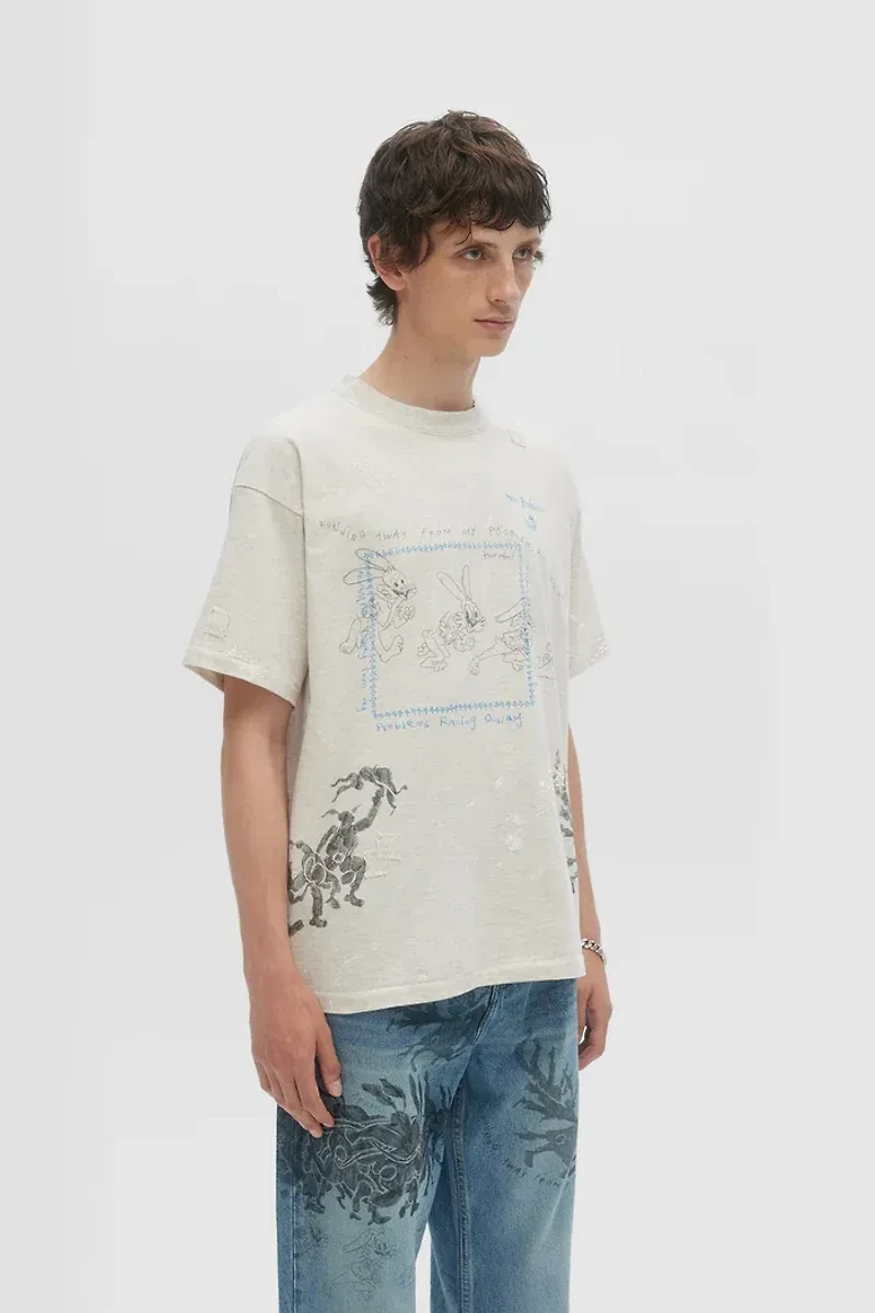 DOMREBEL UNISEX TEE SHIRT S25 HOPS T