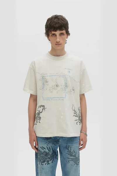 DOMREBEL UNISEX TEE SHIRT S25 HOPS T