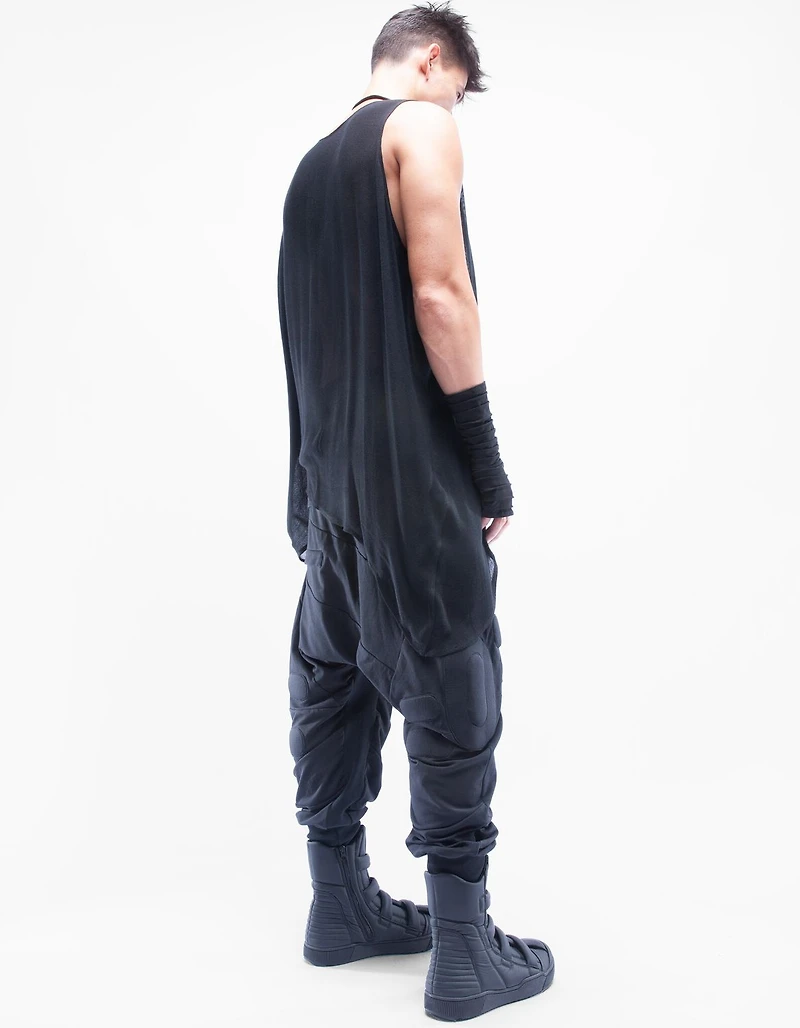 Limited edition  Super detailed slightly waxed elastic denim hooded ov