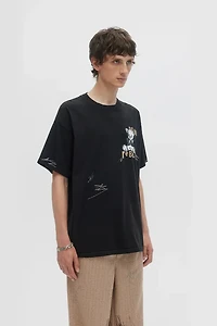 DOMREBEL UNISEX TEE SHIRT S25 GLOOMY T