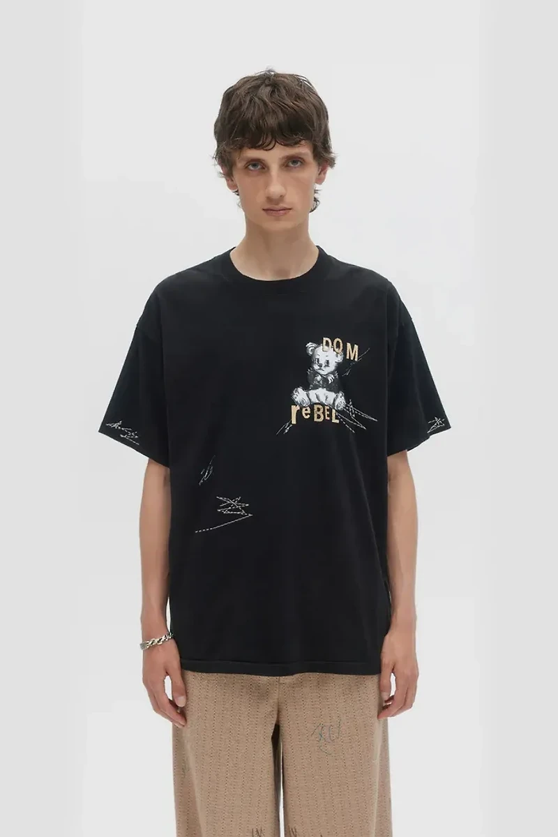 DOMREBEL UNISEX TEE SHIRT S25 GLOOMY T
