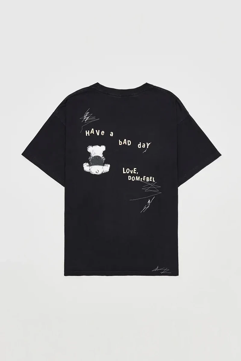 DOMREBEL UNISEX TEE SHIRT S25 GLOOMY T