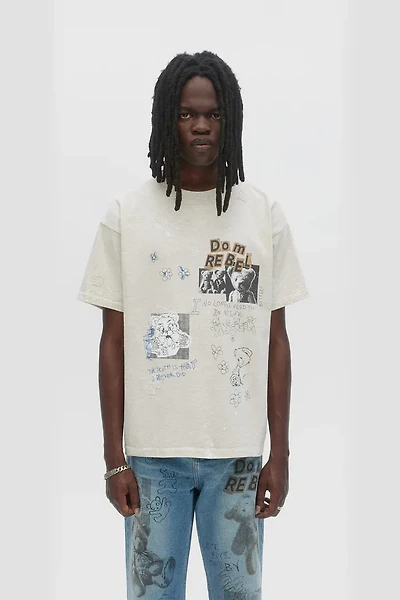DOMREBEL UNISEX TEE S25 STUFFY T