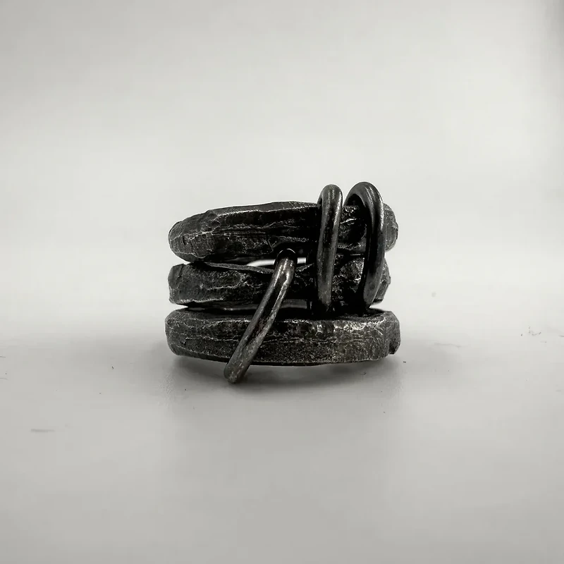 PAUWELS  UNISEX STERLING SILVER RING R041