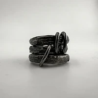 PAUWELS  UNISEX STERLING SILVER RING R041