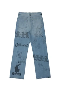 DOMREBEL M JEANS F25 HIGH LOW J