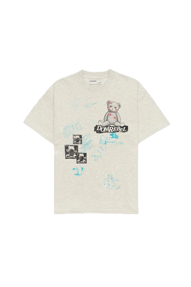 DOMREBEL UNISEX TEE F25 HIGH LOW T